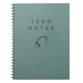 Team Notes - Football Notitieboek