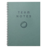 Team Notes - for Cricket Coaches, Players & Fans  Notitieboek (Voorkant)