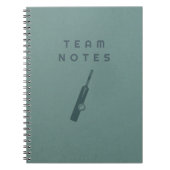 Team Notes - for Cricket Coaches, Players & Fans  Notitieboek (Voorkant)