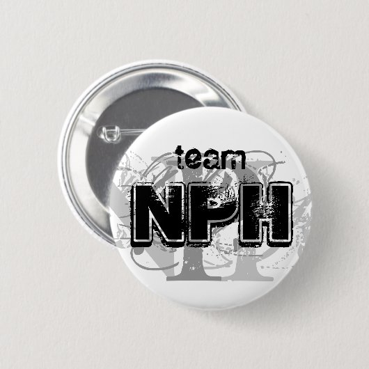 Team NPH Button (Voorkant /achterkant)