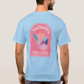 Team NuBurd Adult T-shirt - Blue (Achterkant)