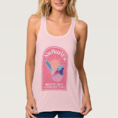 Team NuBurd Womens Tank - Roze (Voorkant)