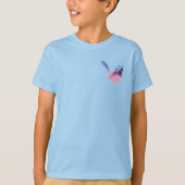 Team NuBurd Youth T-shirt - Blue (Voorkant)