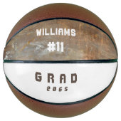 Team Nummer Aangepaste naam Afstuderen Cadeaucode  Basketbal (Voorkant)