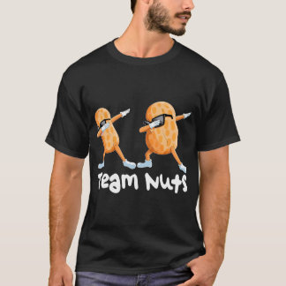 Team Nuts Funny Gender onthult Familie T-shirt