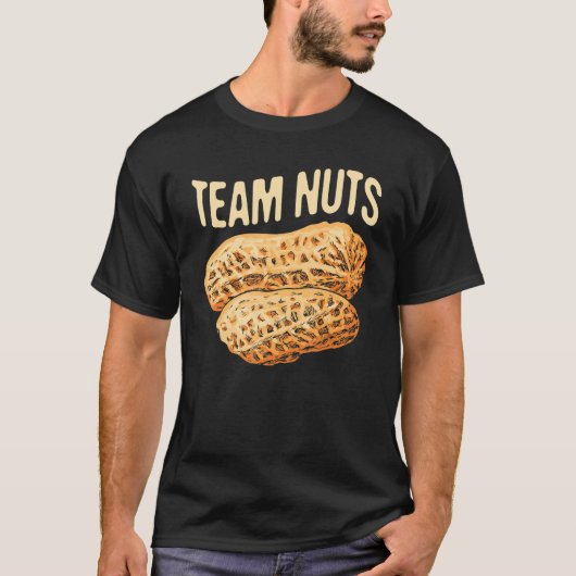Team Nuts Funny Team Boy Gender onthult Funny Boys T-shirt (Voorkant)