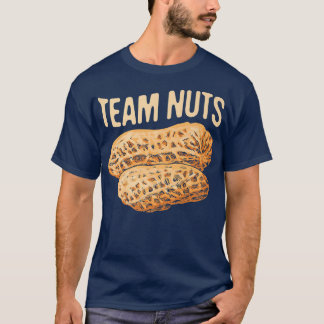 Team Nuts Funny Team Boy Gender onthult Funny Boys T-shirt