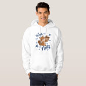 Team Nuts Gender onthult party Blue Boy Hoodie (Voorkant volledig)
