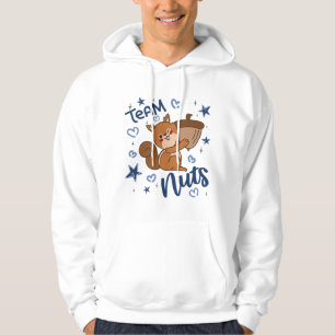 Team Nuts Gender onthult party Blue Boy Hoodie