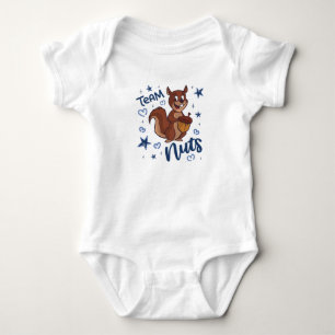 Team Nuts Gender onthult party Blue Boy Romper