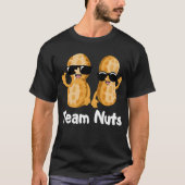 Team Nuts Gender onthult party Team Boy T-shirt (Voorkant)