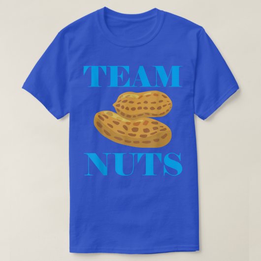 Team NutsTeam Boy Funny Gender onthullen 745 T-shirt (Design voorkant)