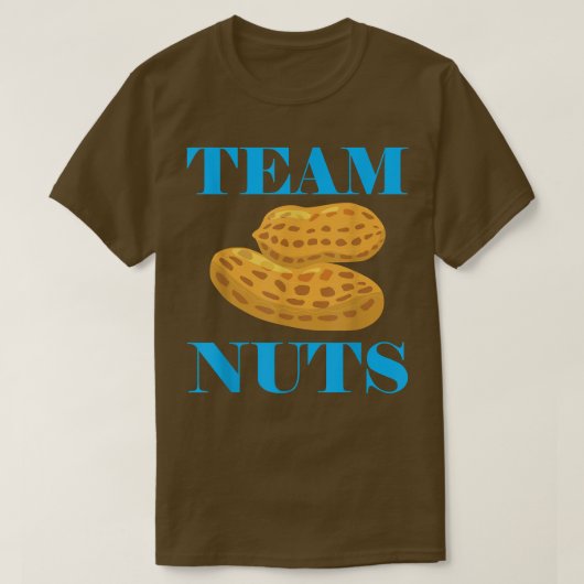 Team NutsTeam Boy Funny Gender onthullen 747 T-shirt (Design voorkant)
