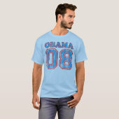 Team Obama 08 T Shirt (Voorkant volledig)