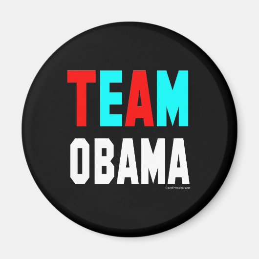 Team Obama magneet (Voorkant)