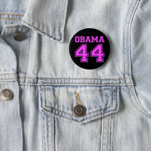 team obama ronde button 5,7 cm (In situ)