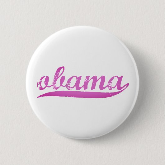 team obama ronde button 5,7 cm (Voorkant)