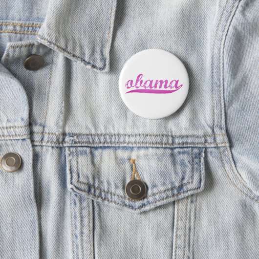 team obama ronde button 5,7 cm (In situ)
