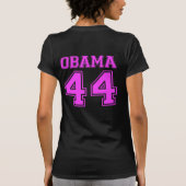team obama : twee kanten ! t-shirt (Achterkant)