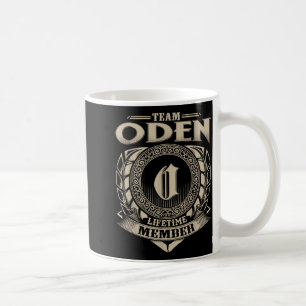 Team Oden Levenslang Lid Grappige Oden Familienaam Koffiemok