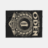 Team Oden Lifetime Member Funny Oden Family Name V Fleece Deken (Voorkant (Horizontaal))