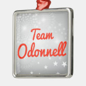 Team Odonnell Metalen Ornament (Links)