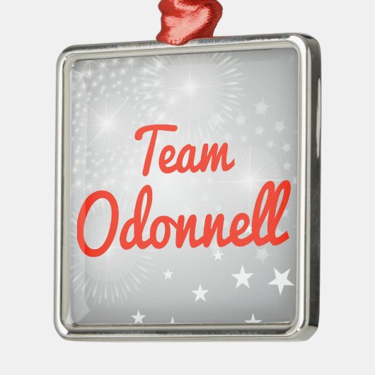 Team Odonnell Metalen Ornament (Links)