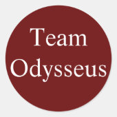 Team Odysseus sticker (Voorkant)
