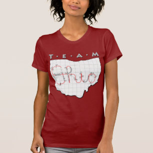 Team Ohio Agility Red/Maroon Shirten T-shirt