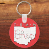 Team Ohio Agility Sleutelhanger (Voorkant)