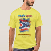 Team Ohio-Shirt - voor middelgrote/pasta-shirten T-shirt (Voorkant)