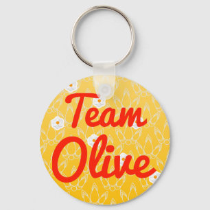 Team Olive Sleutelhanger