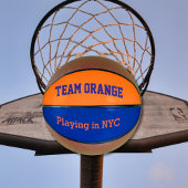Team Oranje - spelen in NYC Basketbal