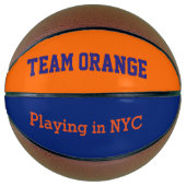 Team Oranje - spelen in NYC Basketbal (Voorkant)