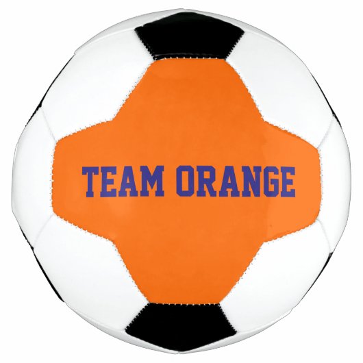 Team Oranje  Voetbal (Voorkant)