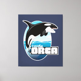 Team Orca Canvas Afdruk