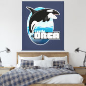 Team Orca Canvas Afdruk (Insitu (Slaapkamer))