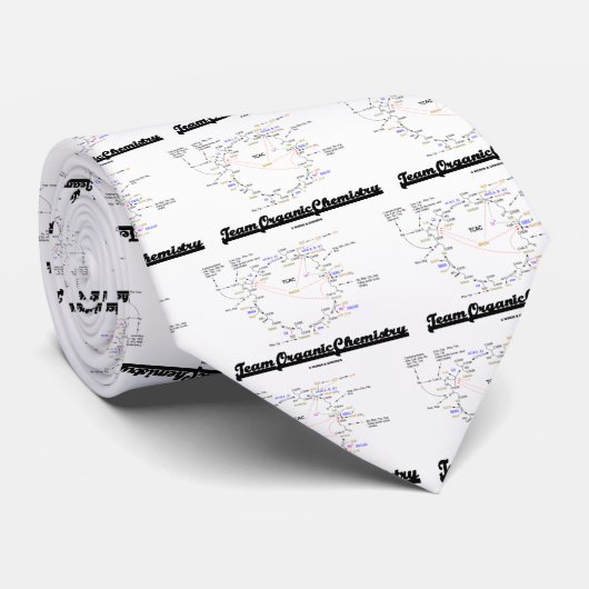 Team Organic Chemistry (Krebs Cycle - TCAC) Stropdas (Opgerold)