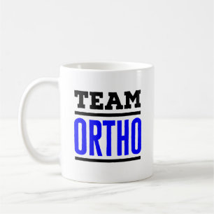 Team Ortho Orthopedie Orthopedisch Ziekenhuisarts Koffiemok
