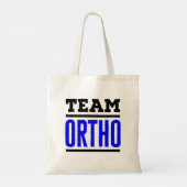 Team Ortho Orthopedie Orthopedisch Ziekenhuisarts Tote Bag (Achterkant)