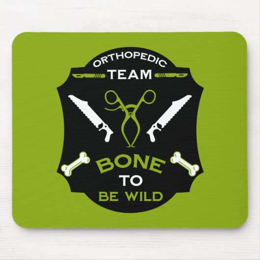 team orthopedische chirurgie muismat (Voorkant)