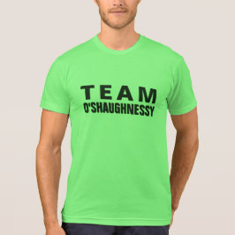 Team o'shaugnessy vecht tegen shirt boksneon green