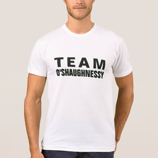 Team o'shaugnessy vecht tegen shirt boksneon green (Voorkant)