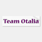Team Otalia Bumpersticker (Voorkant)