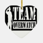 Team Overwatch Keramisch Ornament (Voorkant)