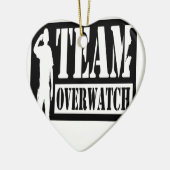 Team Overwatch Keramisch Ornament (Links)