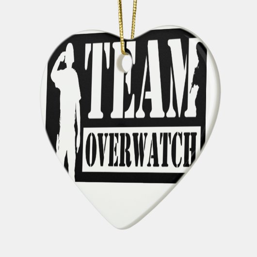 Team Overwatch Keramisch Ornament (Links)