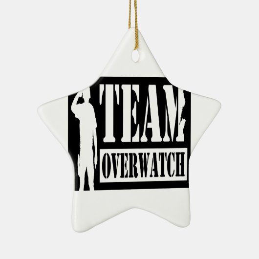 Team Overwatch Keramisch Ornament (Rechts)
