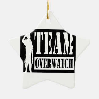 Team Overwatch Keramisch Ornament