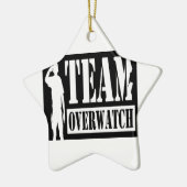 Team Overwatch Keramisch Ornament (Links)